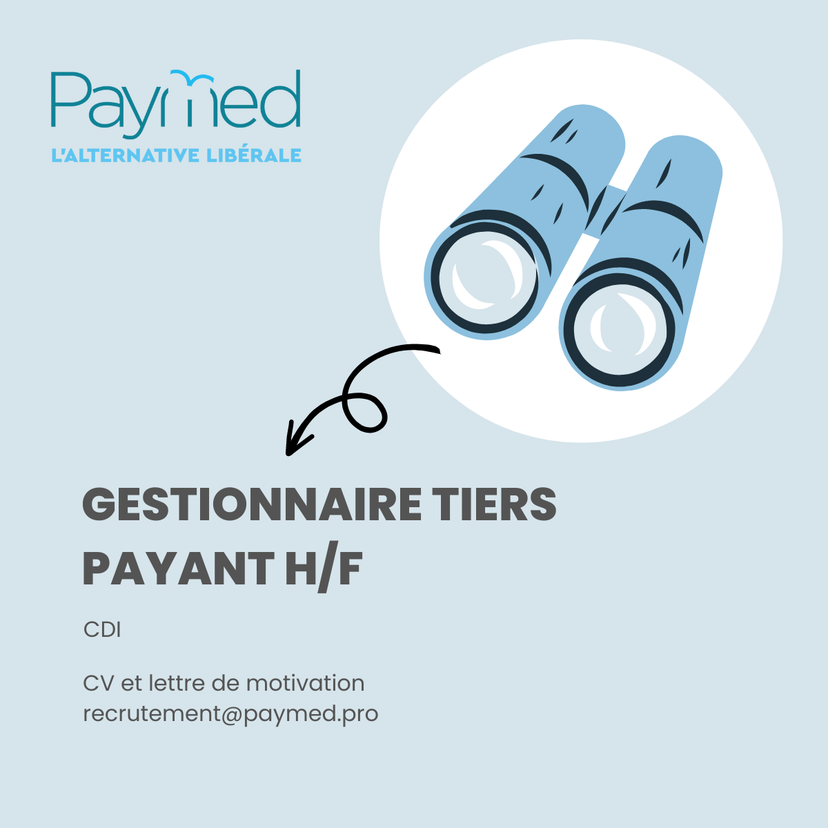 Recrutement gestionnaire tiers payant