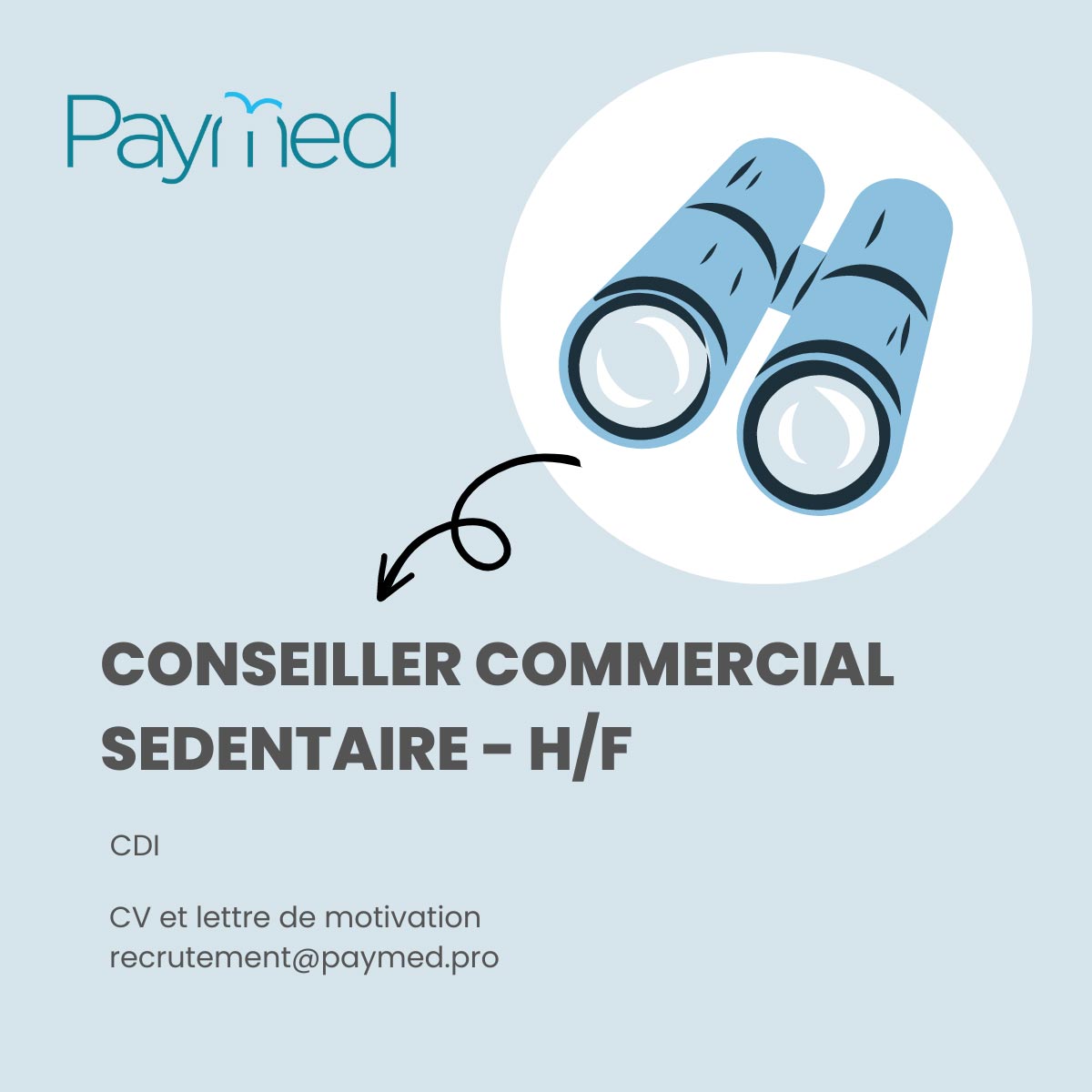 Conseiller commercial sédentaire H/F