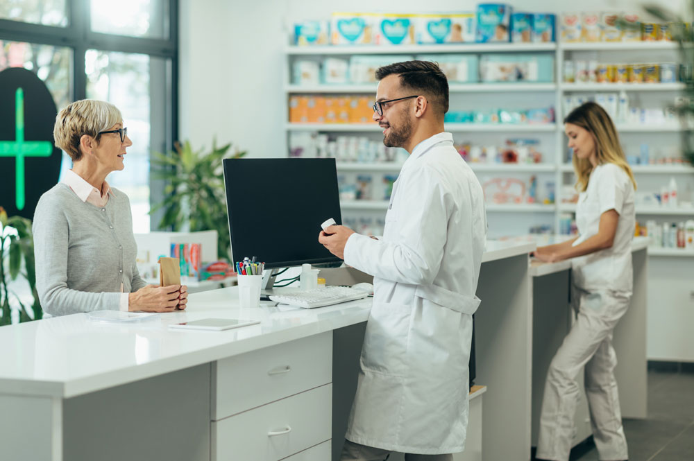 Pharmacie comptoir