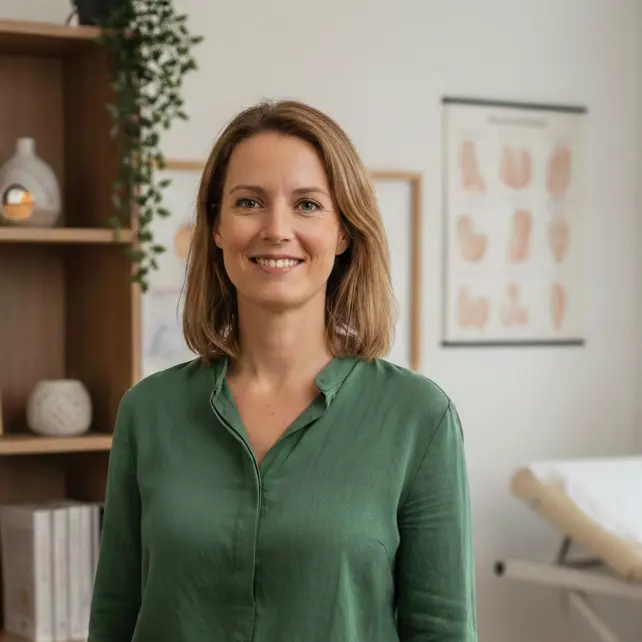 Photo d'un sage-femme dans son cabinet